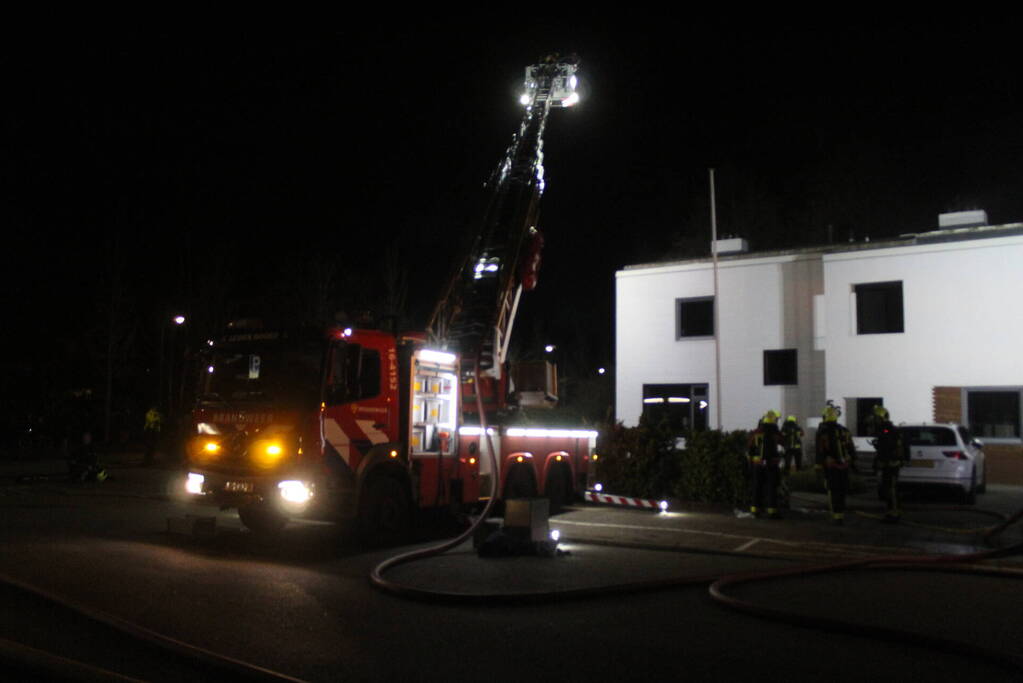 Schoorsteenbrand tijdig geblust