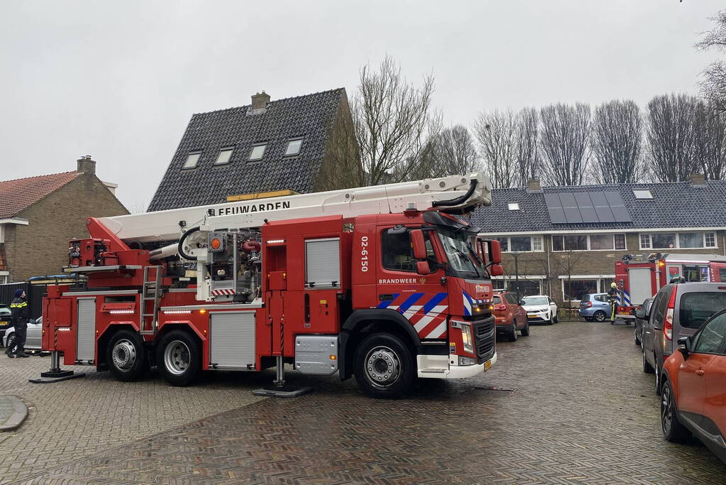 Schoorsteenbrand snel onder controle