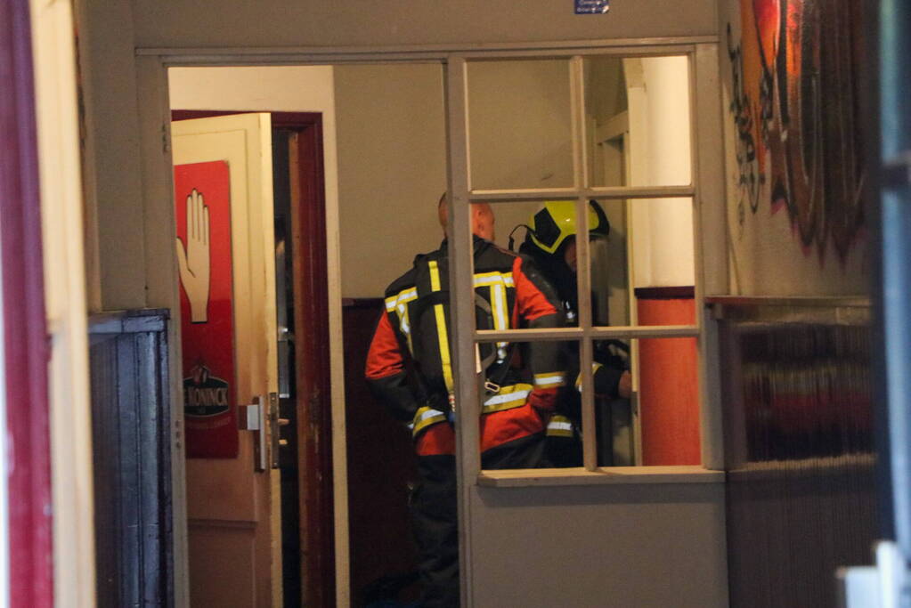 Brand op toilet snel geblust