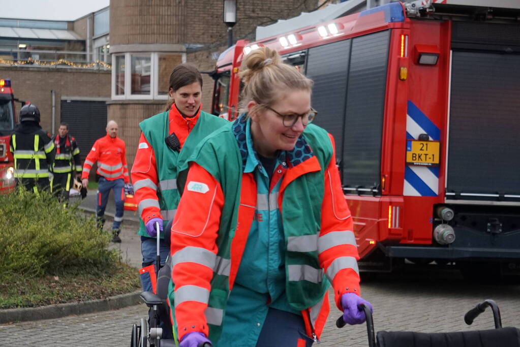 Zorgcentrum ontruimd na rookontwikkeling