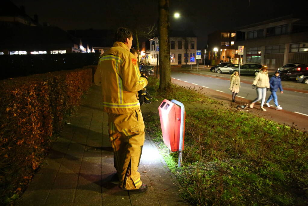 Prullenbakbrand vlot geblust