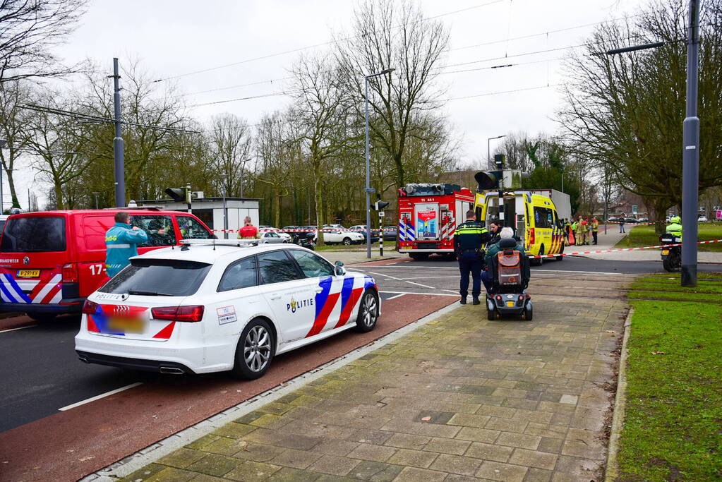 Fietser overleden bij ongeval met vrachtwagen