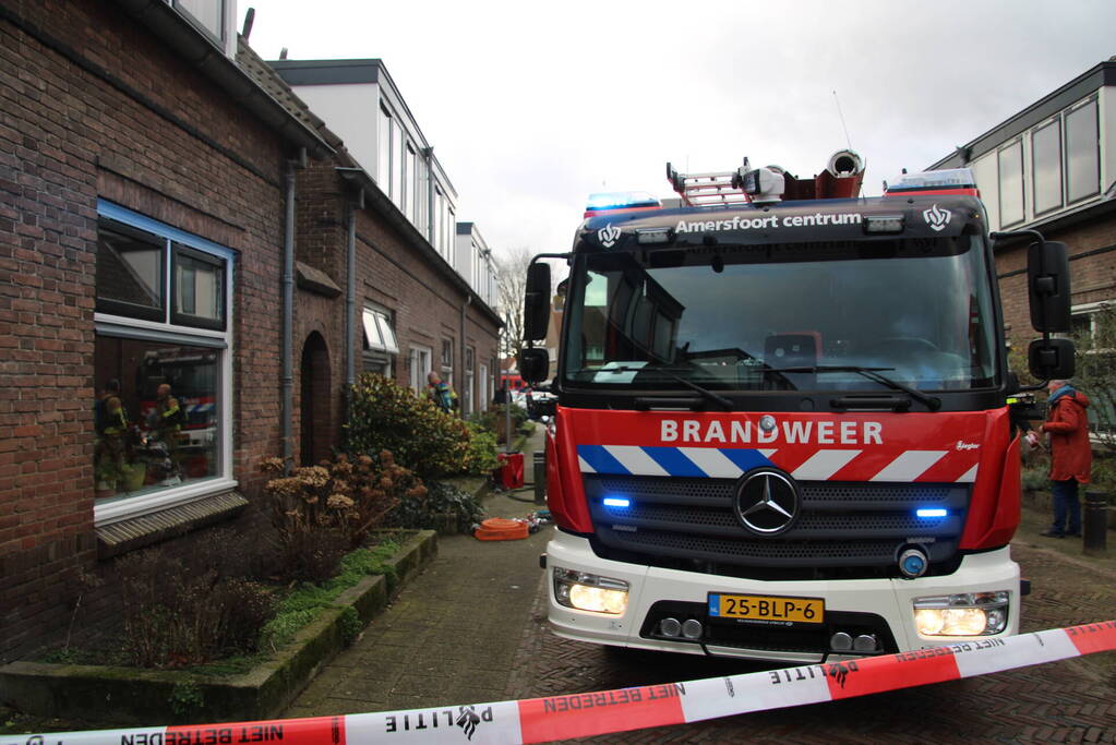 Flinke brand in woning