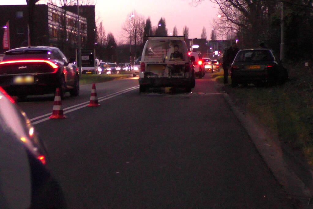Drie voertuigen beschadigd bij ongeval
