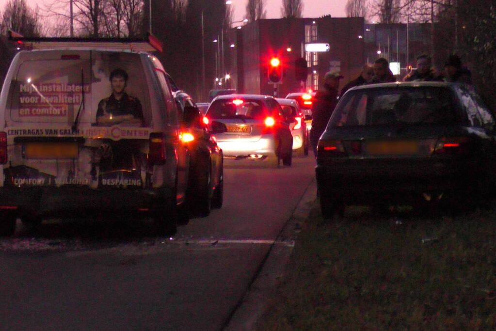 Drie voertuigen beschadigd bij ongeval