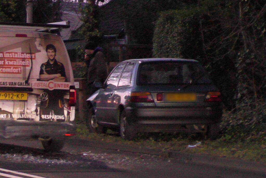 Drie voertuigen beschadigd bij ongeval