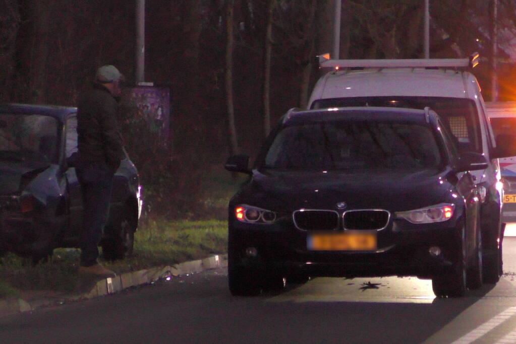 Drie voertuigen beschadigd bij ongeval
