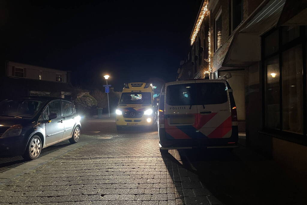 Bezorgfietser en fietsster in botsing