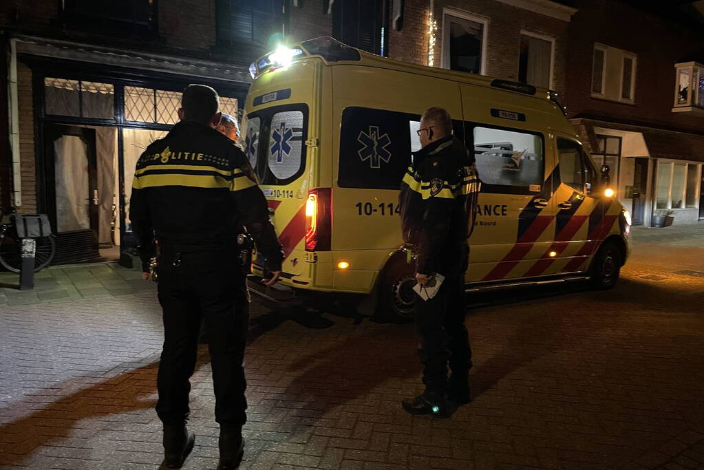 Bezorgfietser en fietsster in botsing