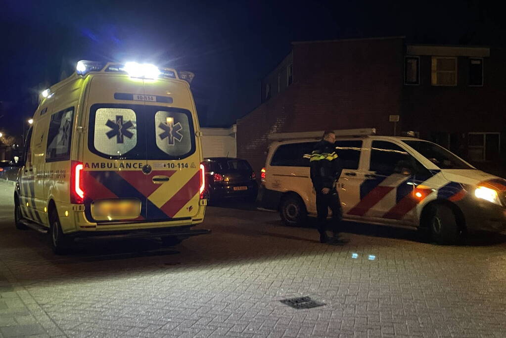 Bezorgfietser en fietsster in botsing