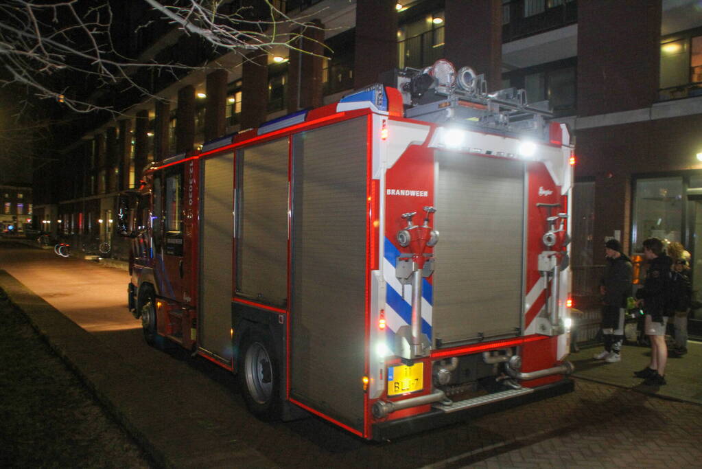 Brandweer ingezet voor brand in parkeergarage