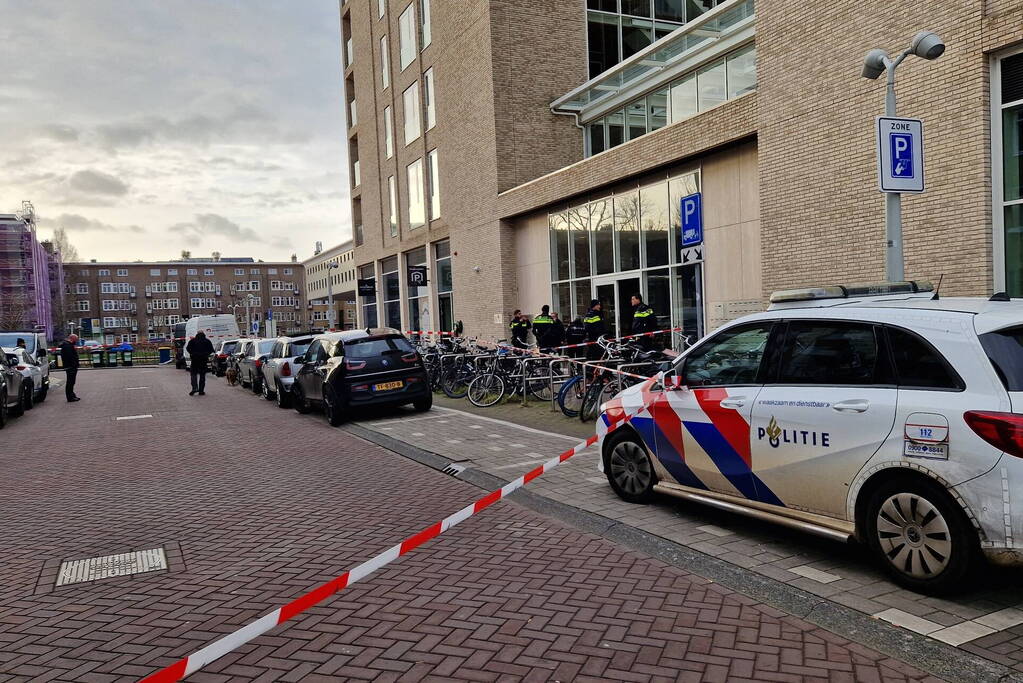 Appartementencomplex beschoten