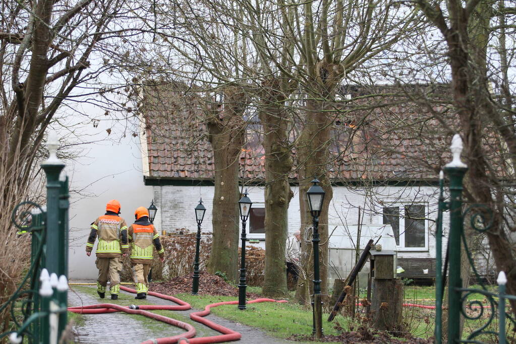 Kinderverblijf uit voorzorg ontruimd door grote brand