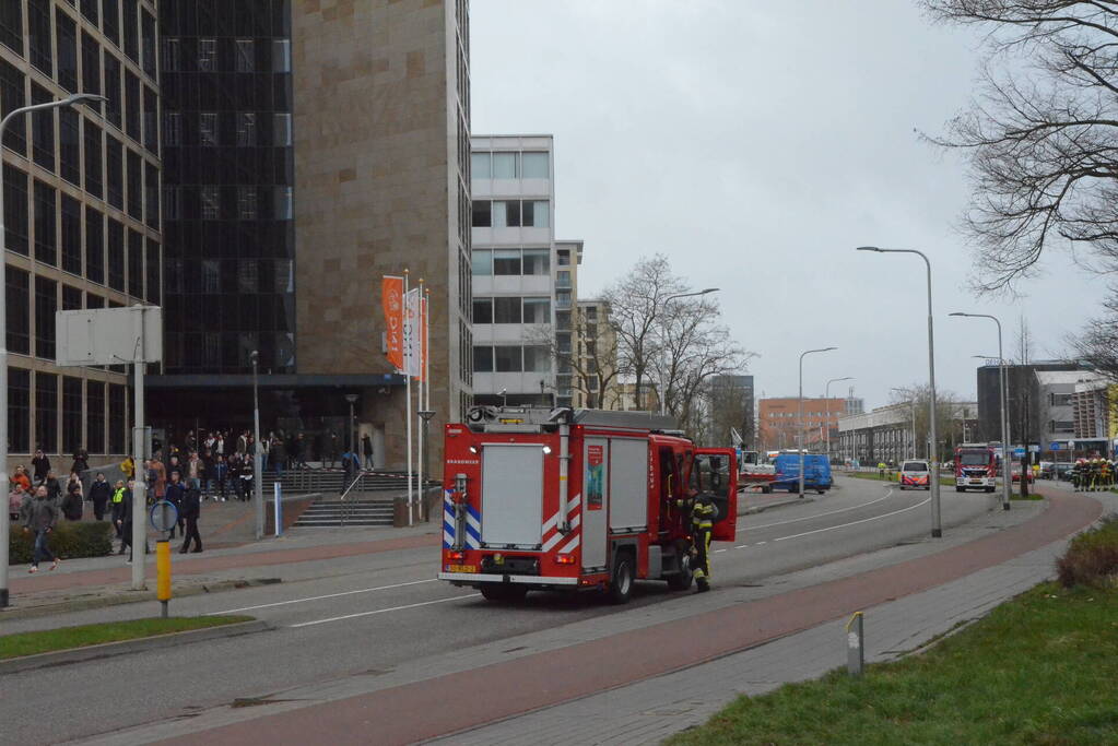 Bedrijfspanden ontruimd vanwege gaslekkage
