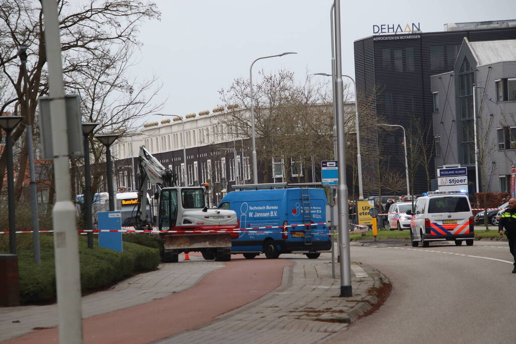 Bedrijfspanden ontruimd vanwege gaslekkage