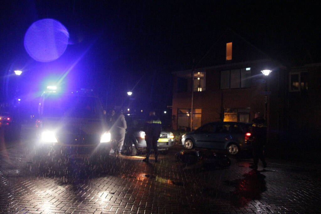 Scooterrijder aangereden door auto