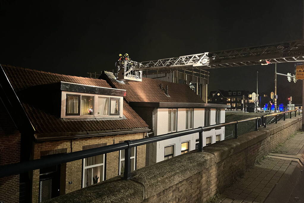 Schoorsteenbrand bleek mee te vallen