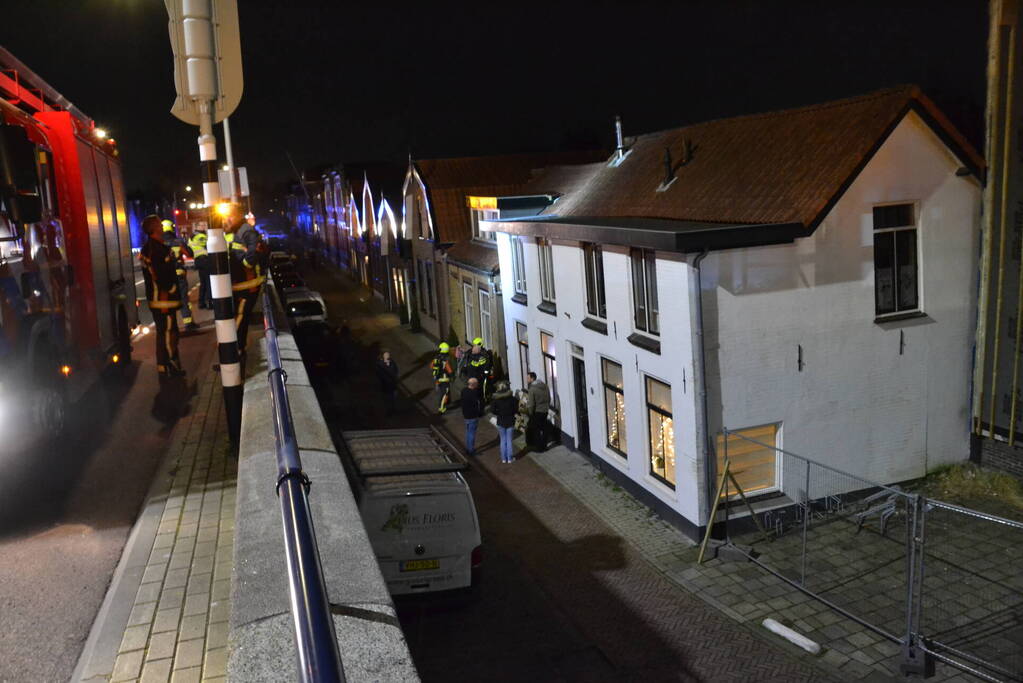 Schoorsteenbrand bleek mee te vallen