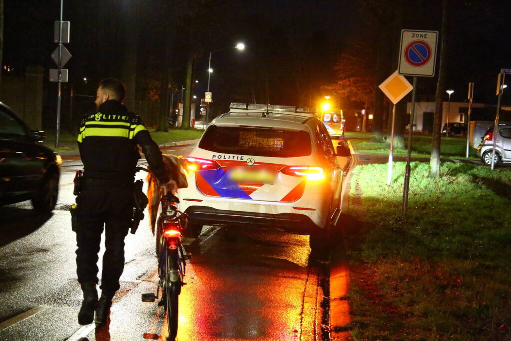 Fietser gewond bij botsing met automobilist