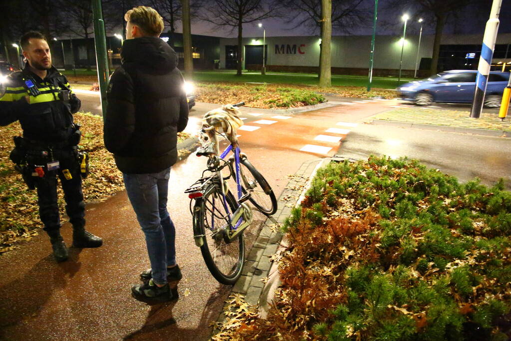 Fietser gewond bij botsing met automobilist