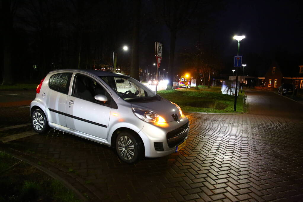 Fietser gewond bij botsing met automobilist