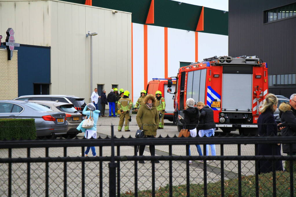 Crest suikerwerken ontruimd vanwege gaslekkage