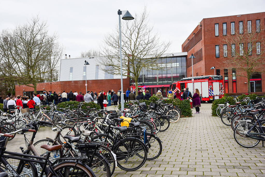 Brand op toilet leidt tot ontruiming schoolgebouw