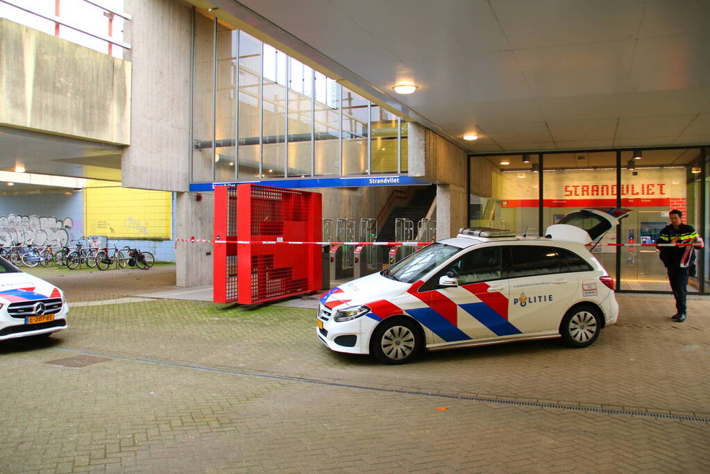 Gebied afgezet na steekpartij