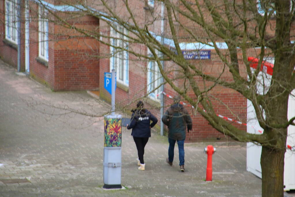 Gebied afgezet na steekpartij