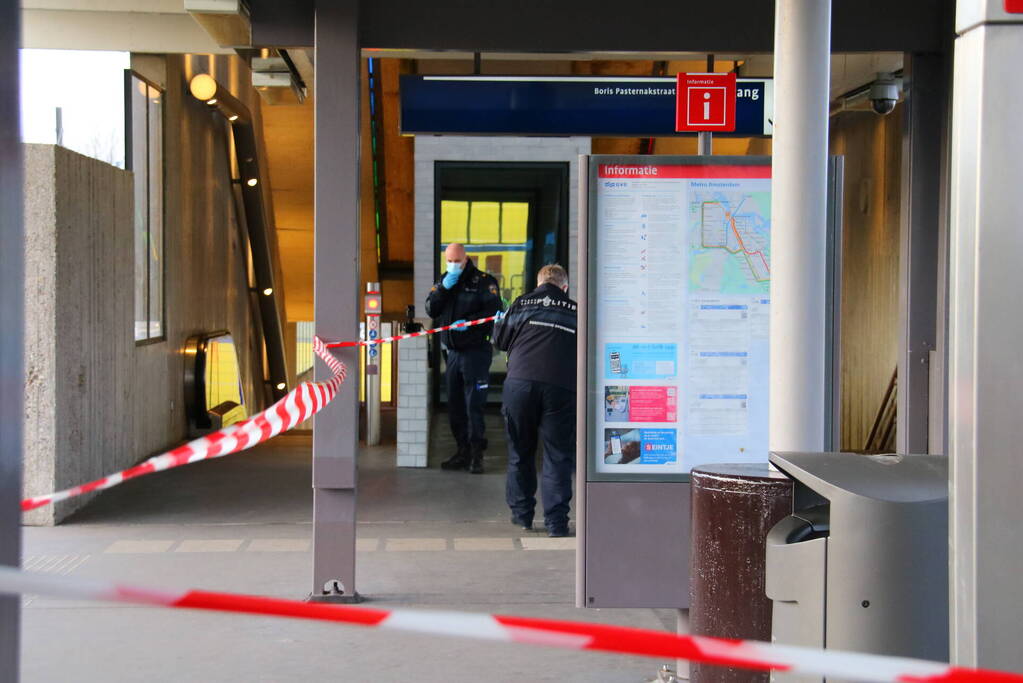 Gebied afgezet na steekpartij