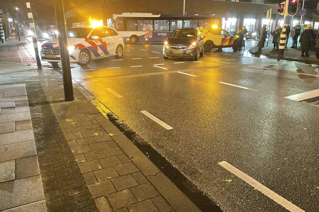 Voetganger gewond na ongeval