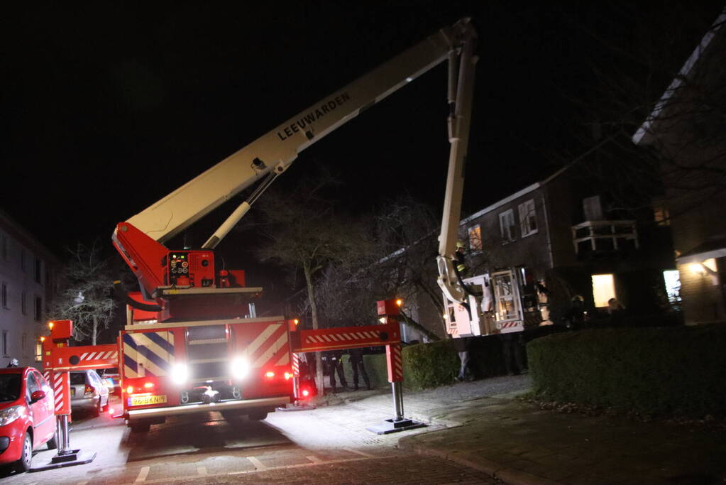 Schoorsteenbrand snel onder controle