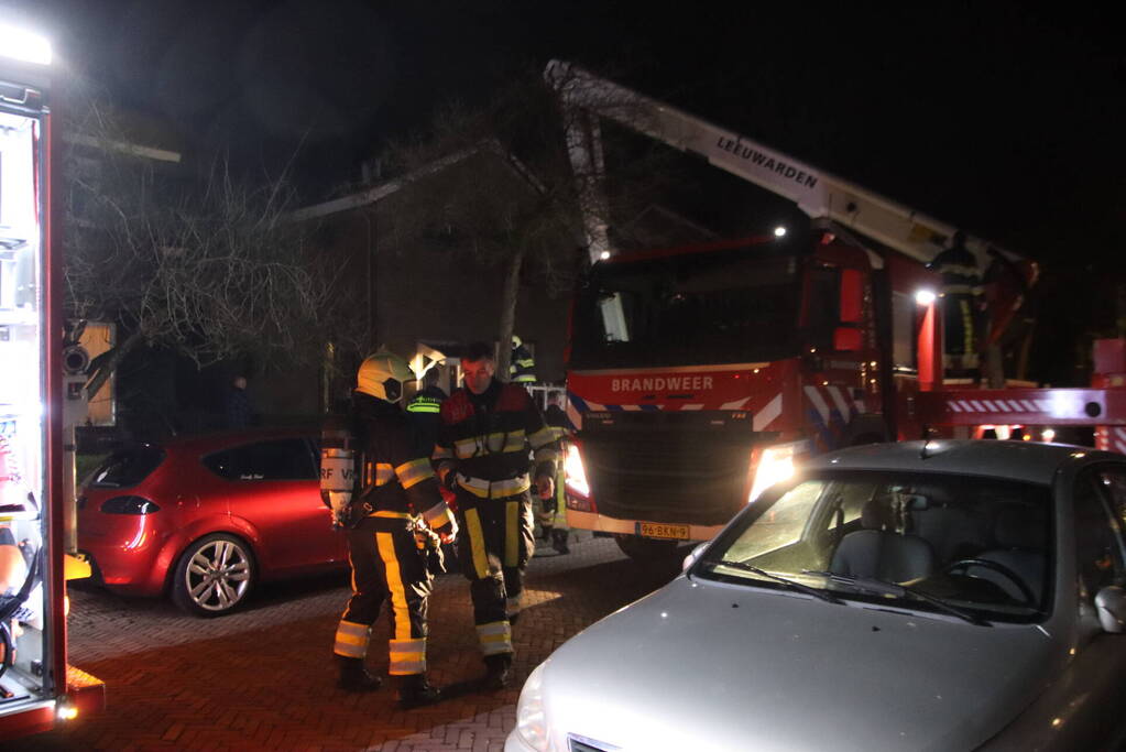 Schoorsteenbrand snel onder controle