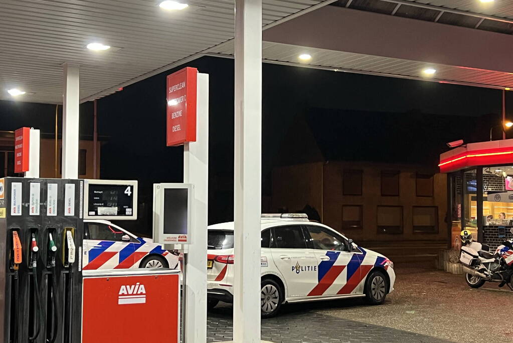 Onderzoek naar overval op tankstation
