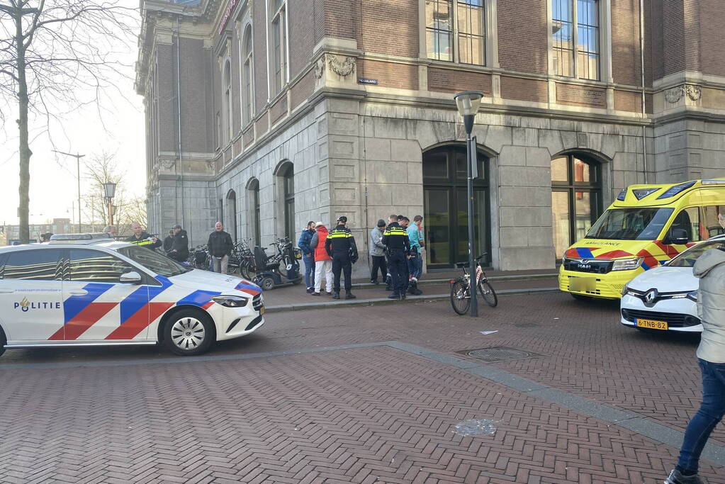 Fietser aangereden door auto