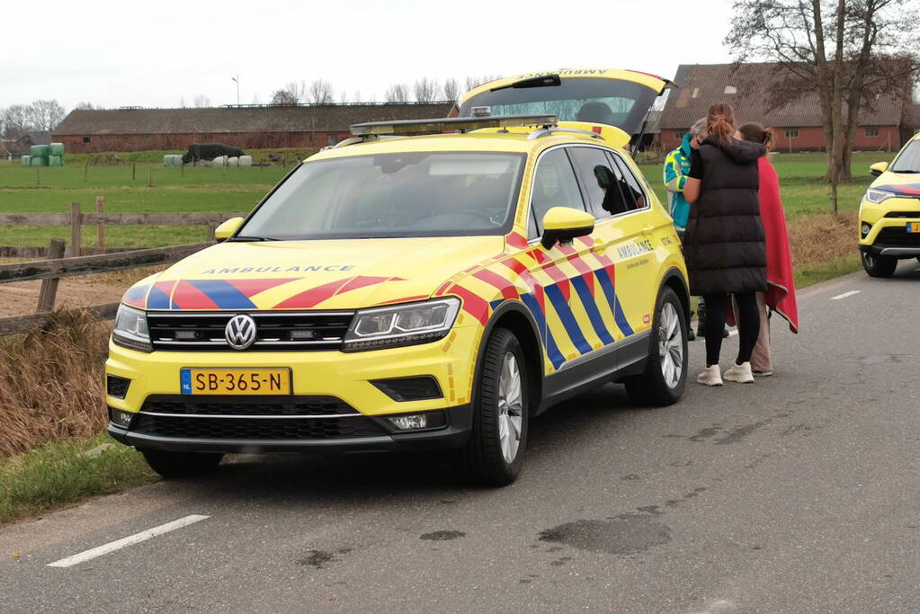 Grote brand in vrijstaande woning met rietendak
