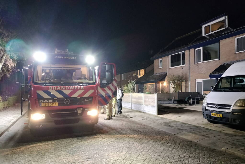 Woning gecontroleerd na mogelijke schoorsteenbrand