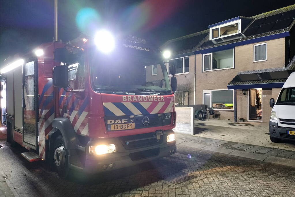 Woning gecontroleerd na mogelijke schoorsteenbrand