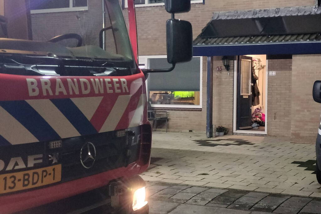 Woning gecontroleerd na mogelijke schoorsteenbrand