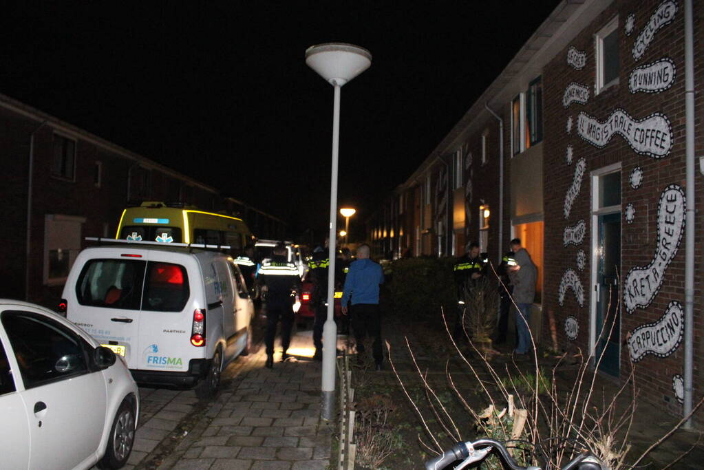 Gewonde bij geweldsincident in woning