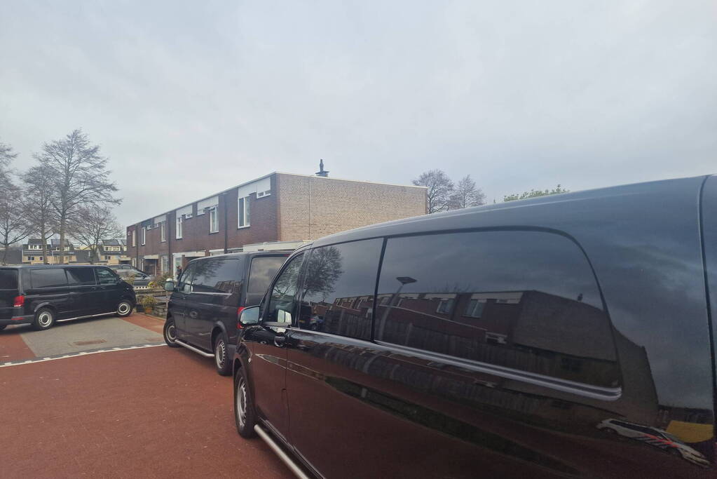 Forensische Opsporing doet onderzoek naar explosie