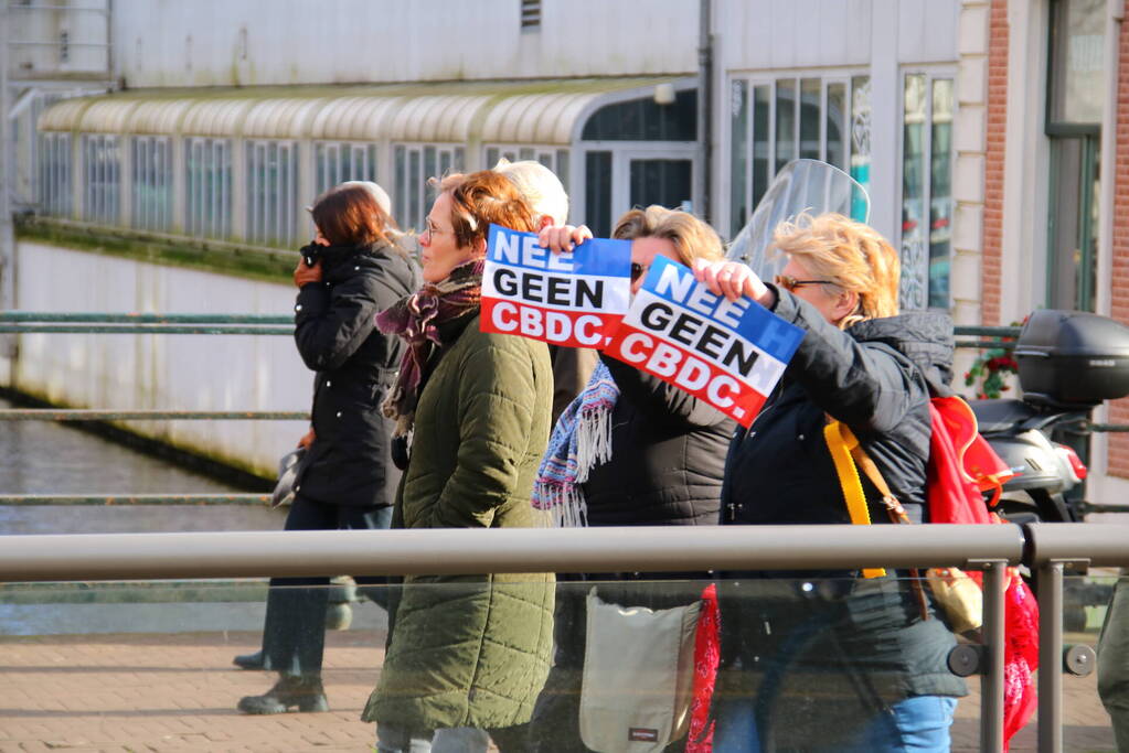 Demonstratie Amsterdam tegen beleid overheid