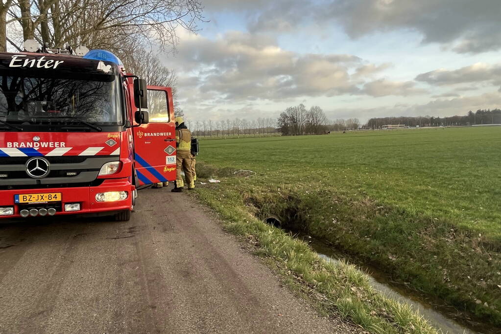 Wederom brand in oude schuur