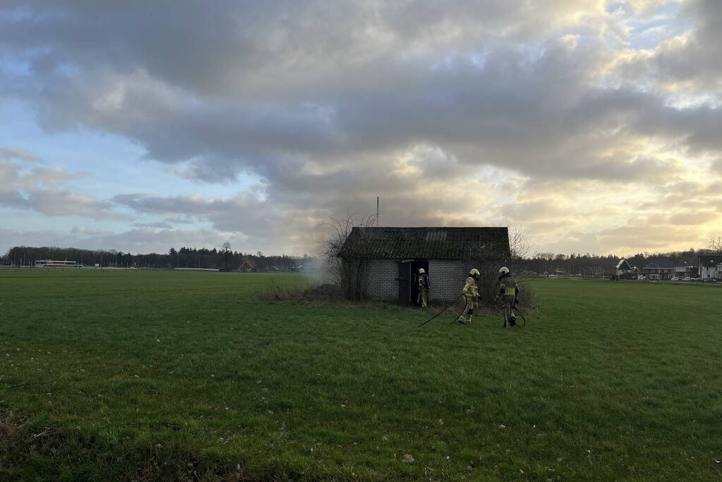 Wederom brand in oude schuur