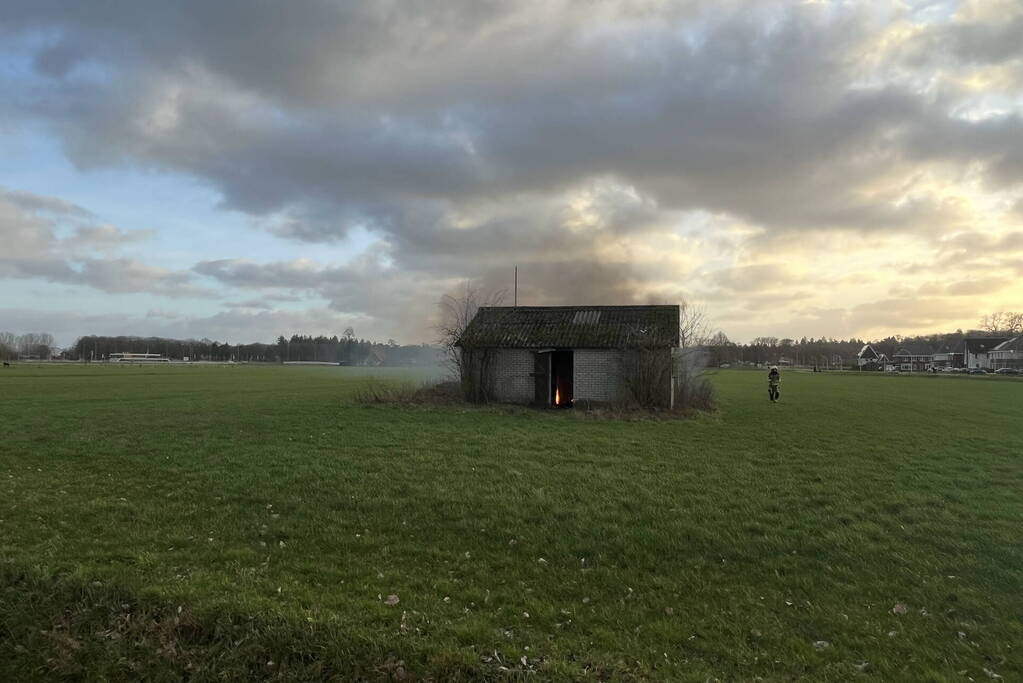 Wederom brand in oude schuur