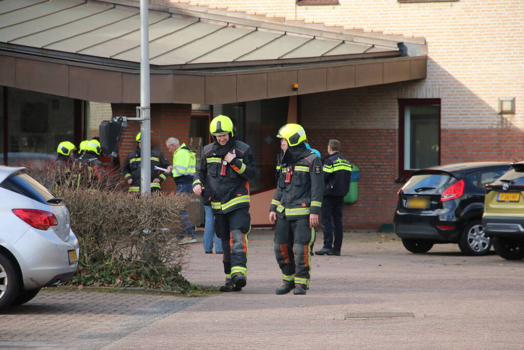 Kolf in laboratorium gebarsten