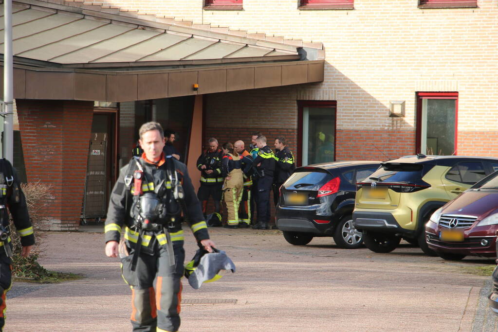 Kolf in laboratorium gebarsten