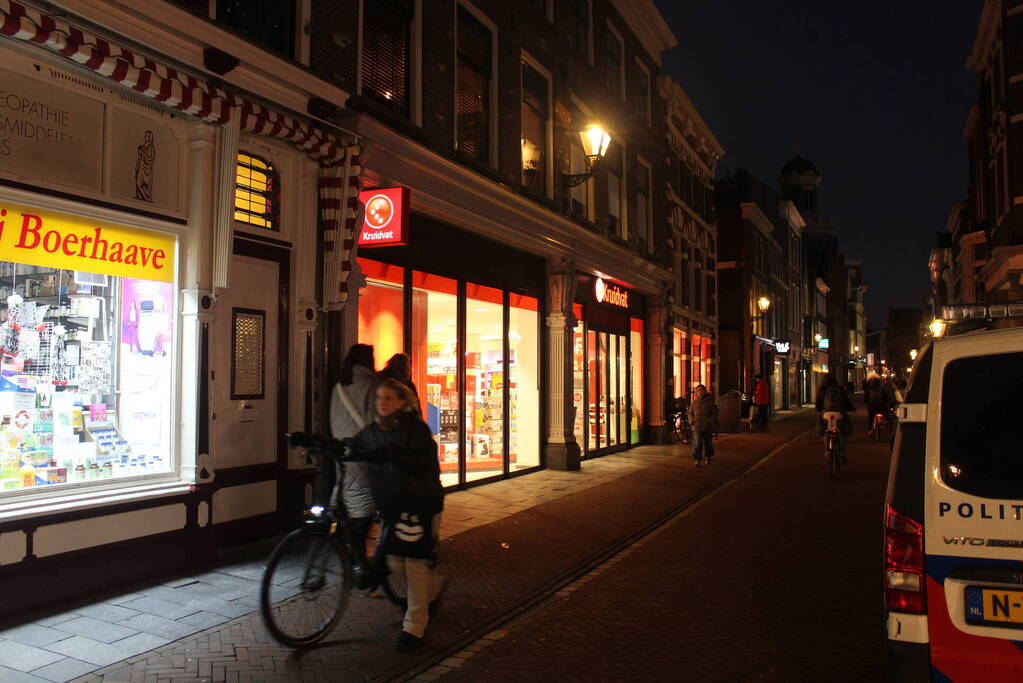 Overval op Kruidvat, dader voortvluchtig