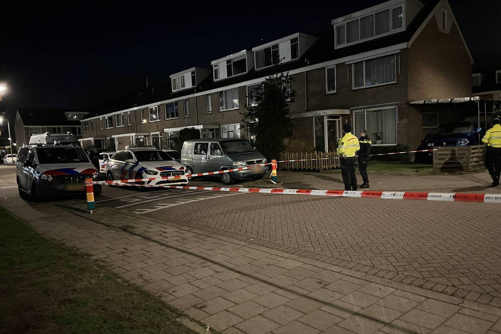 Politieonderzoek in woonwijk