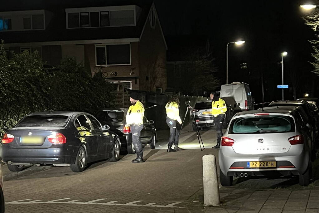 Politieonderzoek in woonwijk